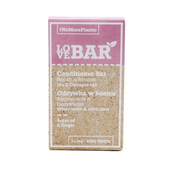 Love Bar Conditioner Bar odżywka w kostce do włosów suchych i zniszczonych Olej Arganowy & Imbir 2x30g - Love Bar