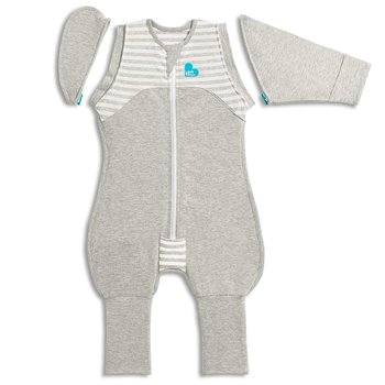 Love to Dream Śpioch Swaddle Up Transition Suit, 2, L, szary  - Love to Dream