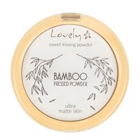 Lovely, Bamboo Pressed Powder, Transparenty Matujący Puder Prasowany Do Twarzy, 10g
