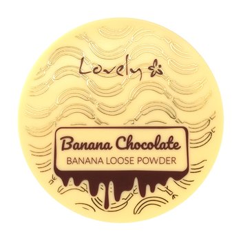 Lovely, Banana Chocolate Loose Powder, Bananowo-czekoladowy Puder Sypki Do Twarzy, 8g - Lovely