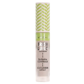 Lovely,Fresh & Juicy Concealer rozświetlający korektor do twarzy z ekstraktem z ogórka 2 4.8g - Lovely