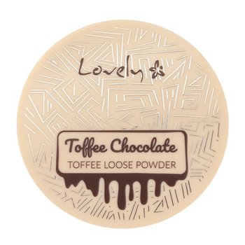 Lovely, Toffe Chocolate Loose Powder, Czekoladowy Matowy Puder Brązujący Do Twarzy I Ciała Z Ekstraktem Z Nasion Kakao, 8g - Lovely