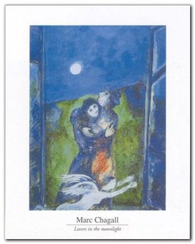 Lovers In The Moonlight plakat obraz 40x50cm - Wizard+Genius