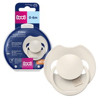 LOVI Prime Dynamiczny Smoczek Silikonowy Uspokajający Coconut 0-6m