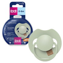 LOVI Prime Dynamiczny Smoczek Silikonowy Uspokajający Pistachio 0-6m
