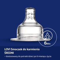 Lovi, Smoczek dynamiczny, przepływ średni, 2 szt.