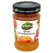 Łowicz, Dżem brzoskwiniowy niskosłodzony, 280 g