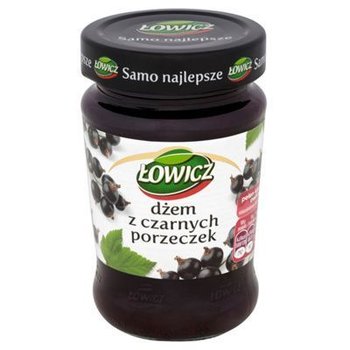 Łowicz, Dżem z czarnych porzeczek niskosłodzony, 280 g - Łowicz