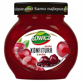 Łowicz Konfitura z wiśni minimum cukrów 240g - Łowicz