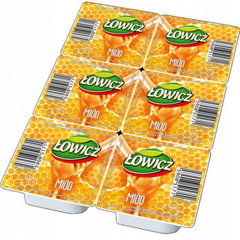 Łowicz Miód nektarowy wielokwiatowy 6x25 g - Łowicz