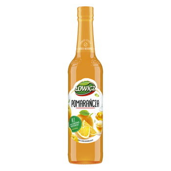 Łowicz Syrop o smaku pomarańczowym 400 ml - Łowicz