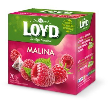 Loyd Herbatka Owocowa Malina (20X2,7G) - Loyd Tea