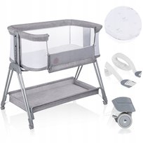 ŁÓŻECZKO DOSTAWNE 2w1 TURYSTYCZNE Łóżeczko Wolnostojące LIONELO LUNA