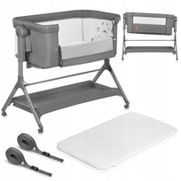 Łóżeczko dostawne kołyska LIONELO LEONIE PLUS 3w1 Łóżeczko Niemowlęce