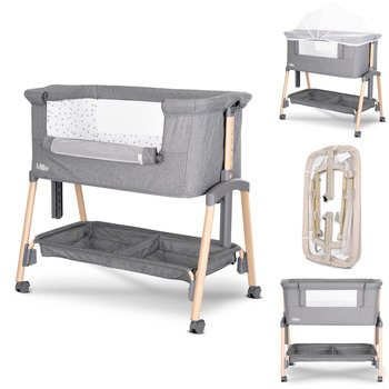 Łóżeczko Dostawne Turystyczne Regulacja Wysokości Moskitiera Lorelli Millie - Lorelli