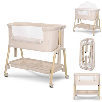 Łóżeczko Dostawne Turystyczne Regulacja Wysokości Moskitiera Lorelli Millie - Lorelli