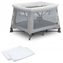 Łóżeczko Podróżne Lekkie Składane Do 3.5r. Do 15 kg - Maxi-Cosi Swift 3w1