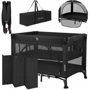 Łóżeczko turystyczne 2w1 kojec składane 102x74 cm + torba Lionelo Laura - Lionelo