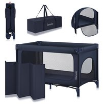 Łóżeczko turystyczne dziecięce składane kojec torba Lionelo Jasmin Easy