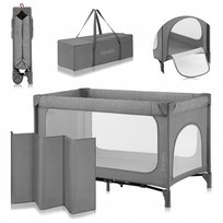 Łóżeczko turystyczne dziecięce składane kojec torba Lionelo Jasmin Easy