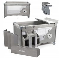 Łóżeczko turystyczne Kojec 3w1 + akcesoria BLISSY