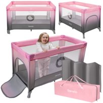 Łóżeczko turystyczne kojec dla dziecka + materac Lionelo Stefi