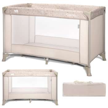 ŁÓŻECZKO TURYSTYCZNE KOJEC DLA DZIECKA PODRÓŻNY Z MATERACEM SKŁADANY - Lorelli