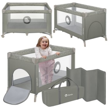 Łóżeczko turystyczne kojec dla dziecka + torba i materac lionelo stefi - Lionelo