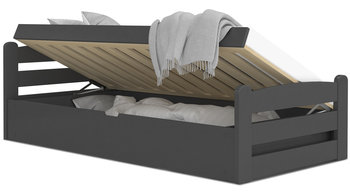 Łóżko 90x200 + materac podnoszone DAWID  - Spokojnesny