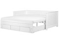 Łóżko białe, Beliani Cahor, 90x200 cm  - Beliani
