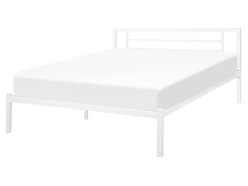 Łóżko białe, Beliani Cusset, 160x200 cm  - Beliani