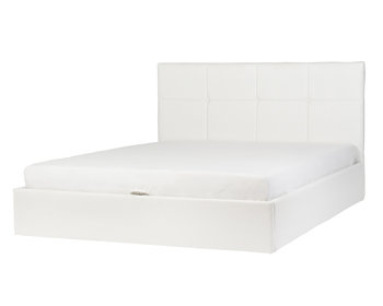 Łóżko, białe, Elior Mariel 210x190x106 cm - Elior