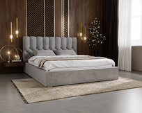 Łóżko chesterfield z pojemnikiem Roma 160×200