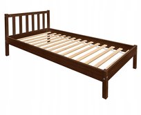 Łóżko Drewniane Berno 160X200 Kolor Orzech