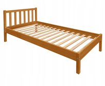 Łóżko Drewniane Berno 80X200 Kolor Olcha