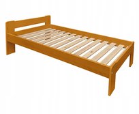 Łóżko Drewniane Paryż 80X190 Kolor Olcha