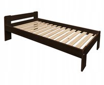 Łóżko Drewniane Paryż 90X200 Kolor Wenge