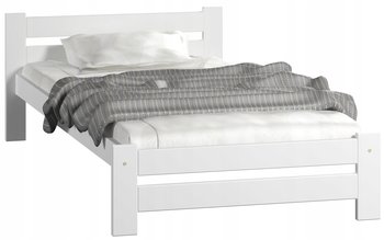 Łóżko drewniane sosnowe AGA 140x200 białe - MATKAM