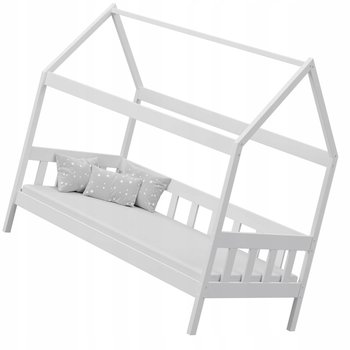 Łóżko Dziecięce Pojedyncze Typu Domek === Barierki - Elior