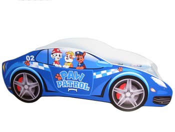 Łóżko Dziecięce Psi Paw Patrol Sedan 140X70 - KIDSBED