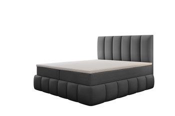 Łóżko Kontynentalne Bali Plus 180X200 Ciemnoszare - Velar Meble
