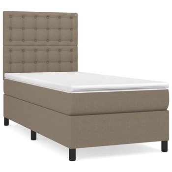 Łóżko kontynentalne RelaxMax 203x90x128 taupe - Zakito Europe