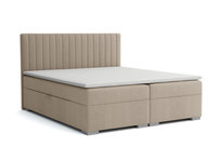 Łóżko kontynentalne, Sydney, 140x200 cm, Beżowe