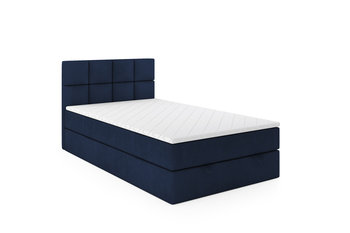 Łóżko młodzieżowe, Olaf, 100x200 cm, Granatowe - Velar Meble