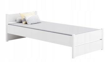 Łóżko pojedyncze Kobi MARCEL 160x80 biały materac - Kobi