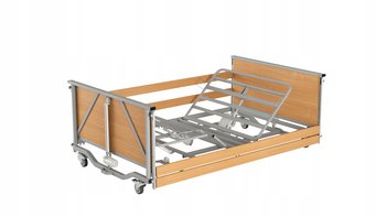 Łóżko rehabilitacyjne niskie sterowane elektrycznie (wersja bariatryczna) - Timago