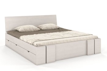Łóżko sosnowe Vestre Maxi &z 4 szufladami 140x220 - SKANDICA