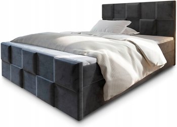 Łóżko tapicerowane MONA 140x200 kontynentalne 3D - Masseno