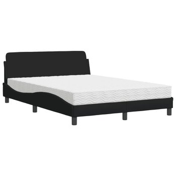 Łóżko z materacem PiankoComfort, 140x200, czarno-b - Zakito