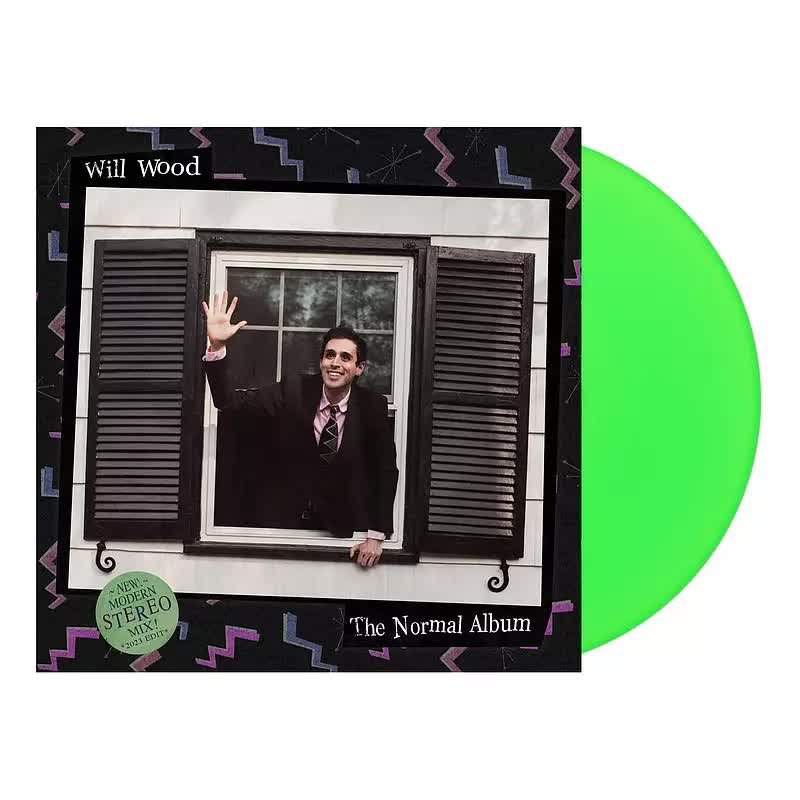 LP Will Wood: The Normal Album Coloured Neon Green Vinyl (2023 Edit ...